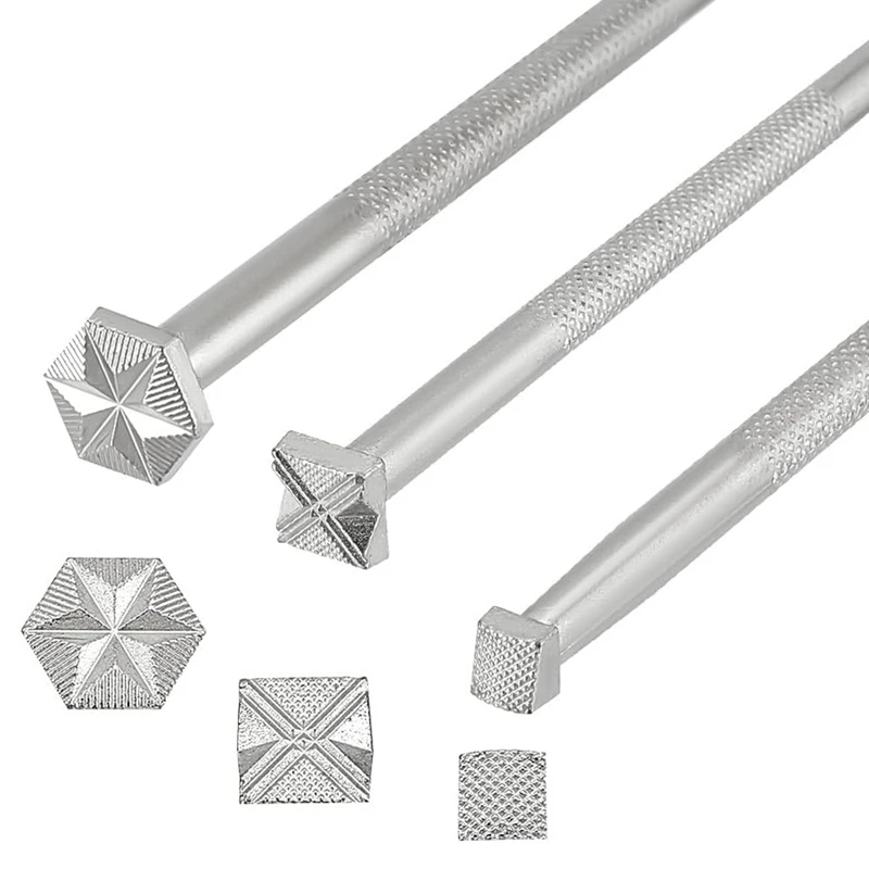 Кожаные штамповочные инструменты искусственная кожа резьба по искусству набор