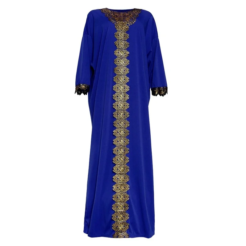 Мусульманское платье Дубай Abaya, женские вечерние платья Бангладеш, марокканский кафтан, Турецкая Пакистанская Abaya, яркая Исламская одежда