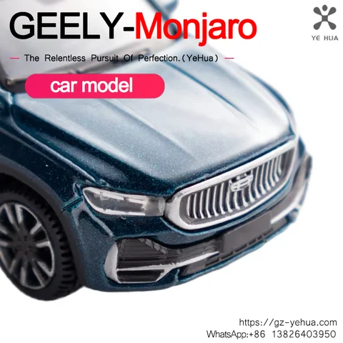 Модель автомобиля GEELY Monjaro Manjaro Xingyue L KX11 из цинкового сплава 1:64