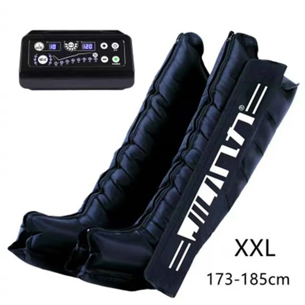 

8 Cavity Chambers Air Compression Massage System Whole Body Pressure Compression Pump Recovery Boots Foot Leg Air Wrap Machine