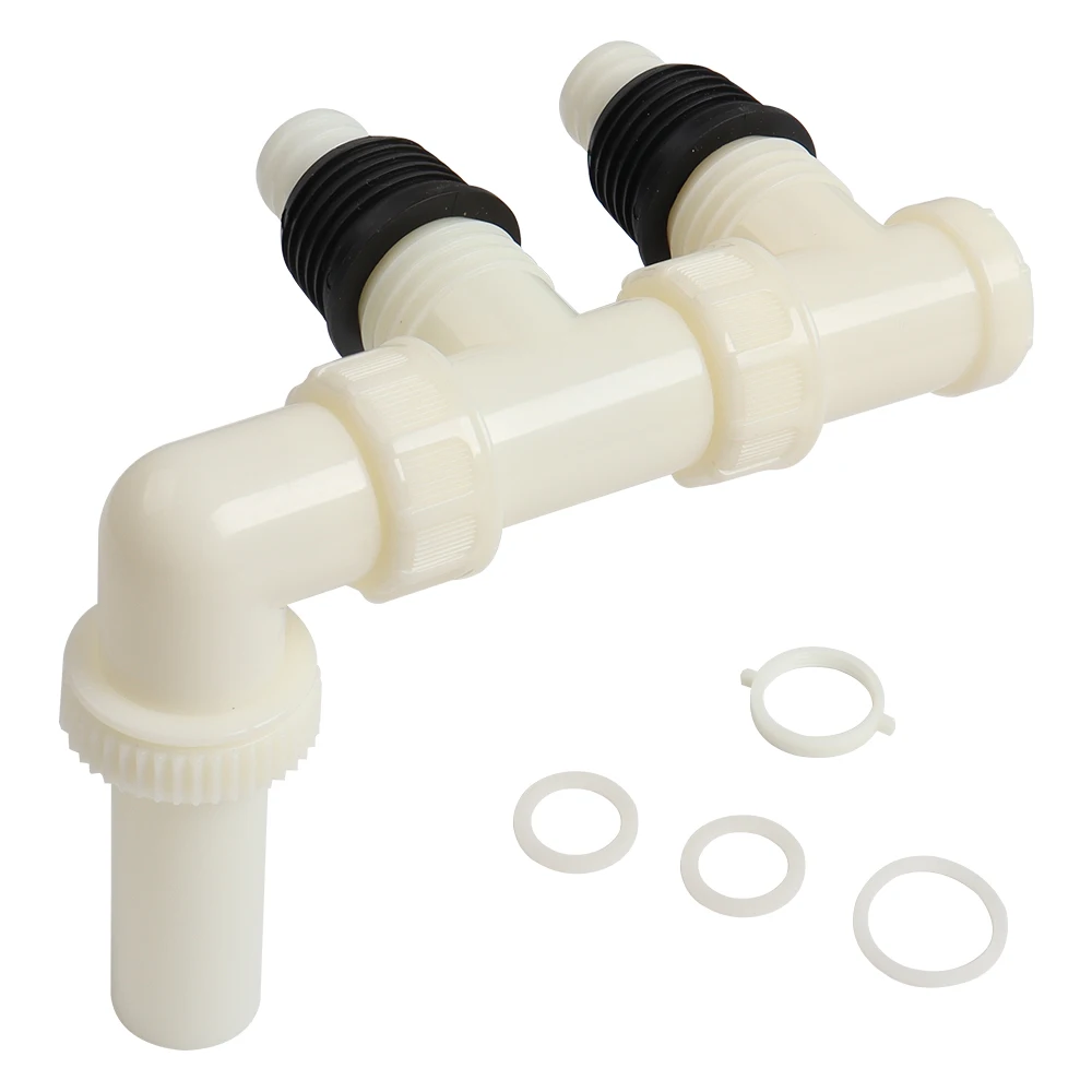 Шланг для сточных вод с двумя фургонами адаптер труб диаметром 28 5 мм внешний