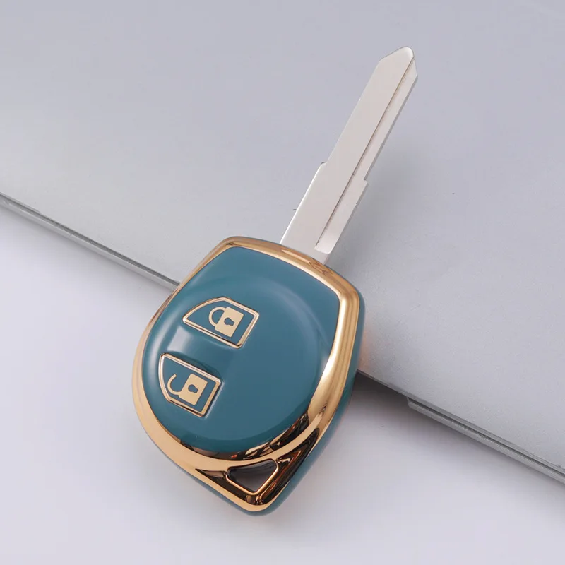 

2 Buttons Fashion TPU Remote Key Fob Case Cover For Suzuki SX4 Window Vitara Amagatarai Swift Grand Liana Keychain Accessories