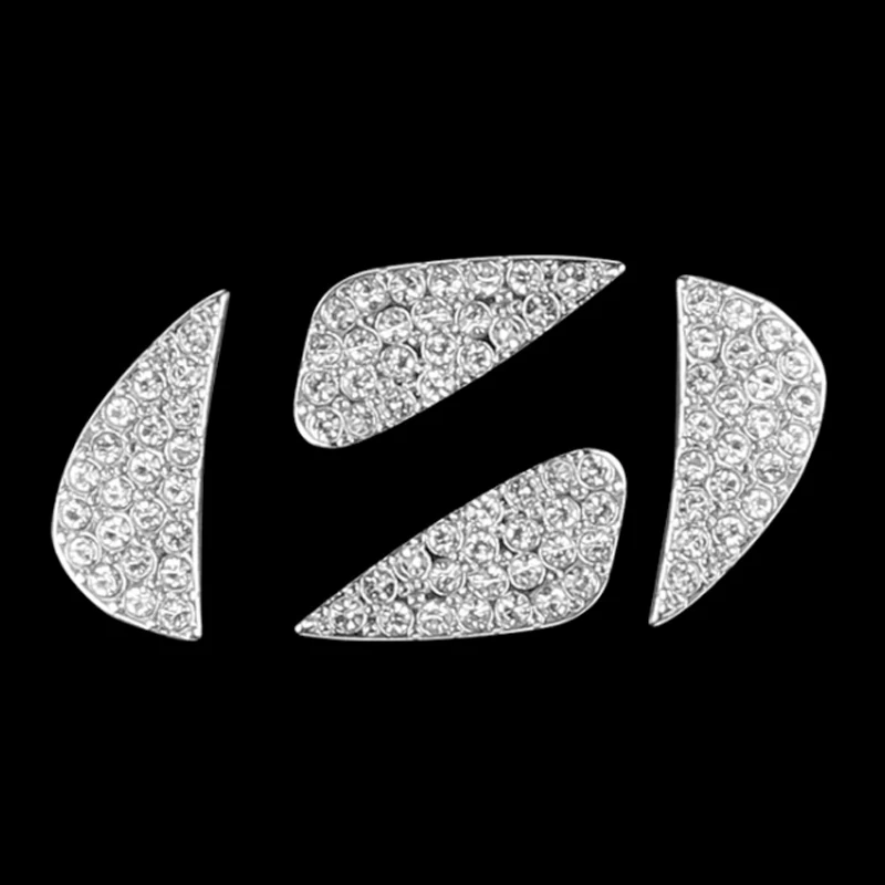 

Car Steering Wheel Rhinestone Sticker Interior Trim For Hyundai Tucson Elantra Sonata Creta ix35 i10 i20 i30 Diamond Decoration