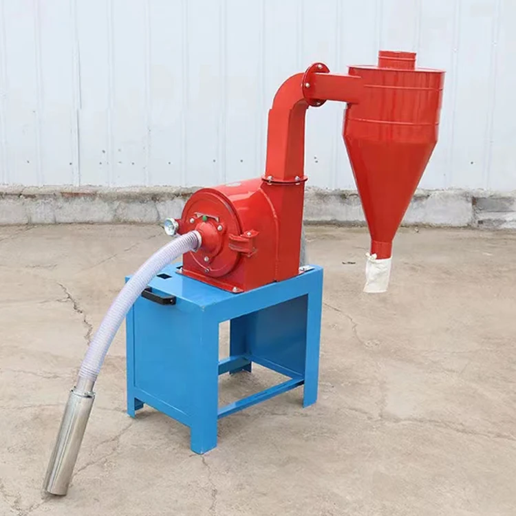 Прямая продажа с завода самовсасывающая молотковая мельница для риса кукурузы