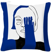 nordic throw pillows living room sofa cushion blue pillows klein blue throw pillow home decor pillow cadeira gamer %d0%bf%d0%be%d0%b4%d1%83%d1%88%d0%ba%d0%b0