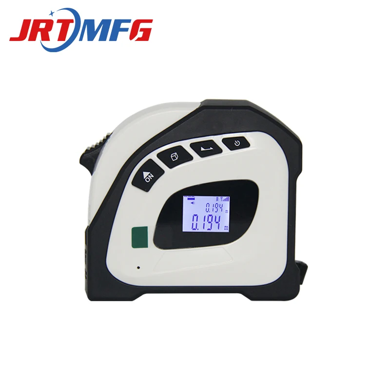 

Лазерный измеритель расстояния JRTMFG, многофункциональный измеритель 30 м + 5 м, стальная лента, цифровой дисплей, линейка, лента, инструмент, ла...