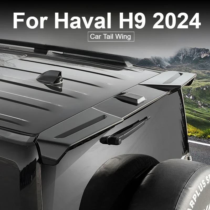 Для Haval H9 2024 2025 MC стиль задняя крыша крышка багажника автомобильный спойлер