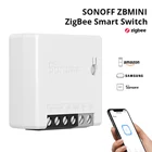 Умный переключатель SONOFF ZBMINI Zigbee 3,0, двухсторонний переключатель, дистанционное управление через приложение, работает с приложением SmartThing Alexa Google Home EWeLink