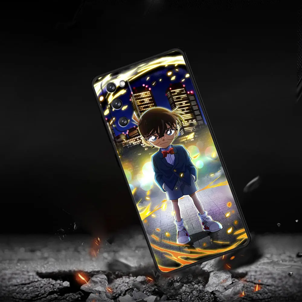 Фото Чехол для телефона Samsung S9 S20 FE 2022 S21 Plus S7 S10e S8 S22 Ultra 5G S10 японская манга Детектив Конан №2