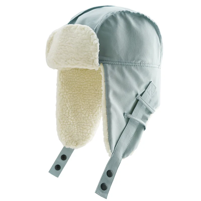 

Bomber Hats Earflap Russian Hat Men Women Ear Flap Winter Hat Windproof Cycling Skiing Winter Snow Hats Lei Feng Hat