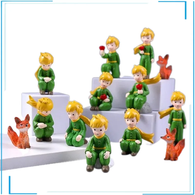 

The New Little Prince Ornament Cake DIY Home Living Room Micro View Decorations Handicraft Resin Crafts Kawaii Room Decor