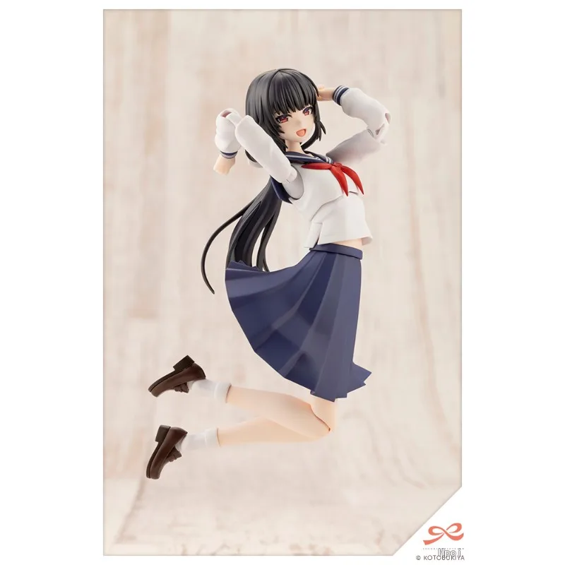 Фото В наличии Оригинальная модель KOTOBUKIYA JK044 Frame Arms Girl Garden Yakushiji Kuon Momozakura в школьной форме, масштаб 1/10, подарки, коллекционные модели №2