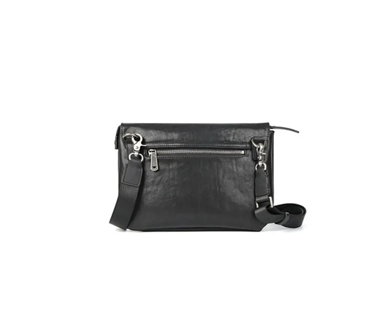 PNDME casual high-quality genuine leather men's crossbody bag designer luxury outdoor daily real cowhide black shoulder bag