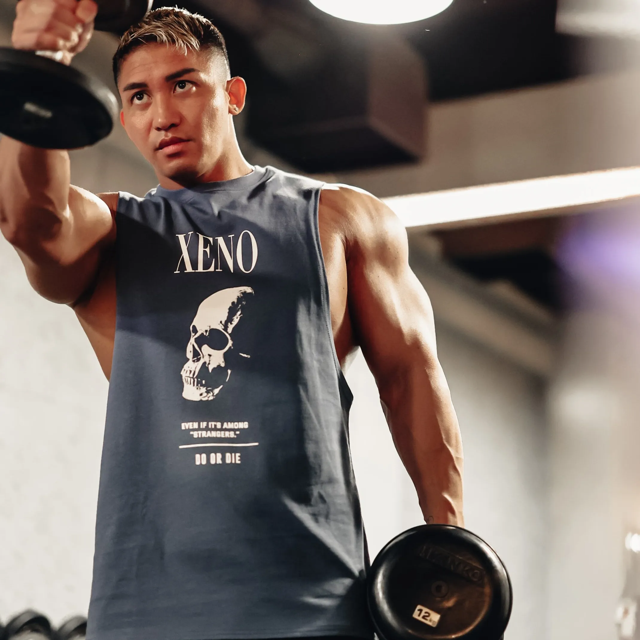 

New Fitness Men Loose Breathable Tank Top Cotton Sleeveless T-shirt Muscle Type Weight Lifting Dog Training Sports Vests 2023