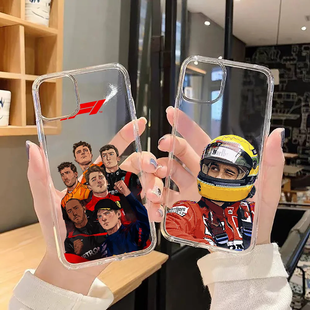 

Formula 1 F1 Phone Case For Huawei P Mate P10 P20 P30 P40 10 20 Smart Z Pro Lite 2019 transparent luxury cover pretty back 3D