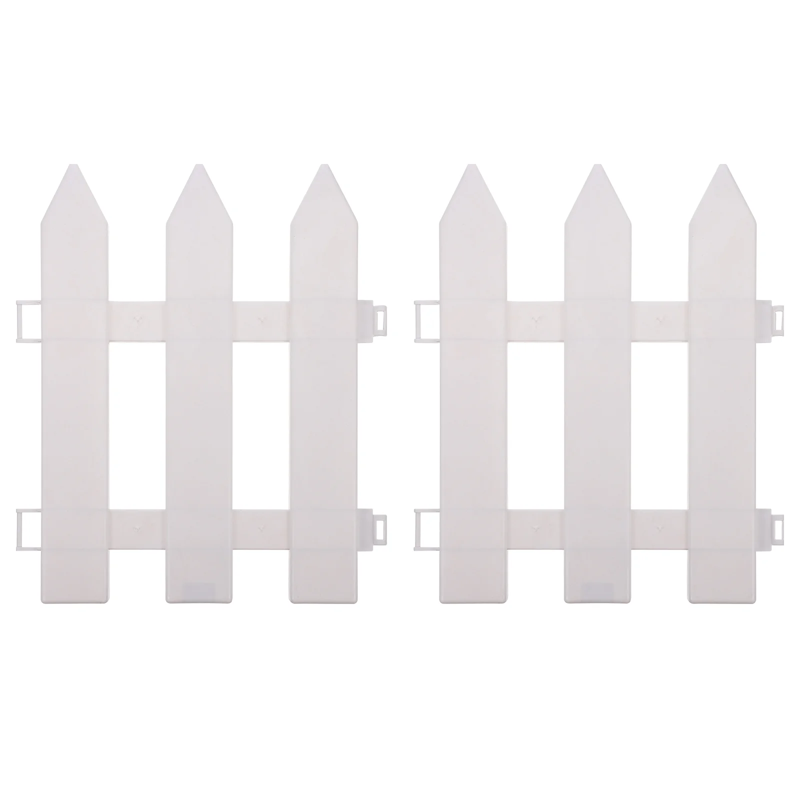 

Fence Garden Fencing Small Landscape Border Patio Edging Picket Decorative Temporary White Yard Panelsplastic Vinyl Decoration