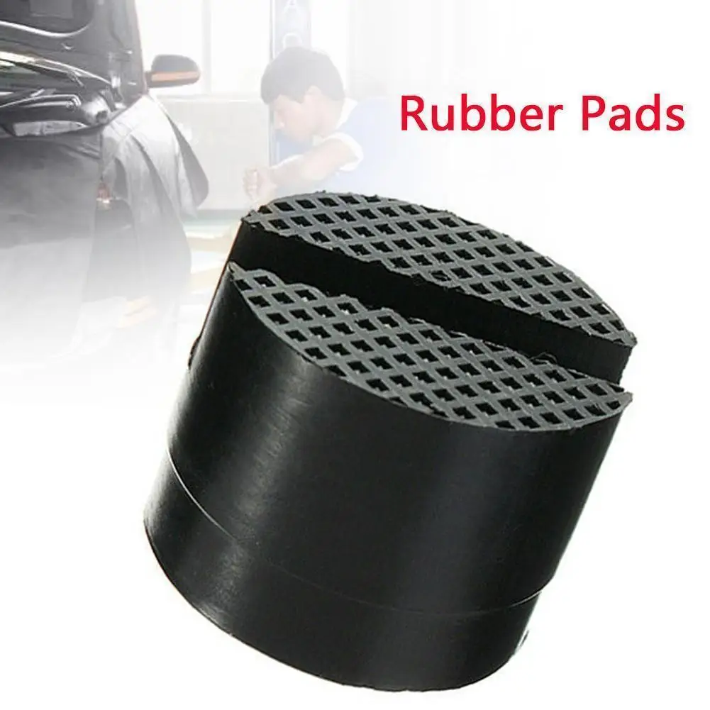 

Rubber Pad Car Styling Accessories Jacks Rubber Supporting Car Lift Pad Slotted Frame Adapter Floor Rail Universal Jack 1pc N4q1