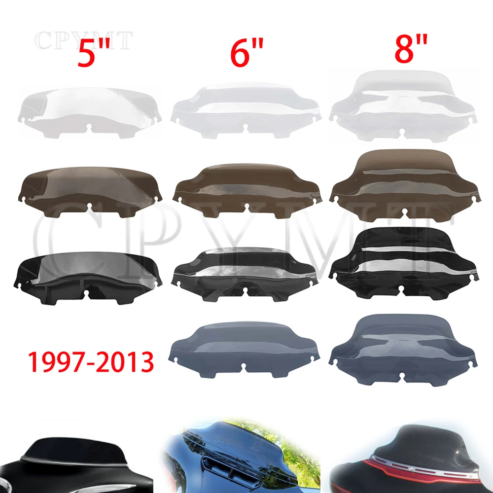 Подходит для Harley Touring Electra Glide Ultra Classic FLHX 96-13 5 ''/6''/8 &quotлобовое стекло