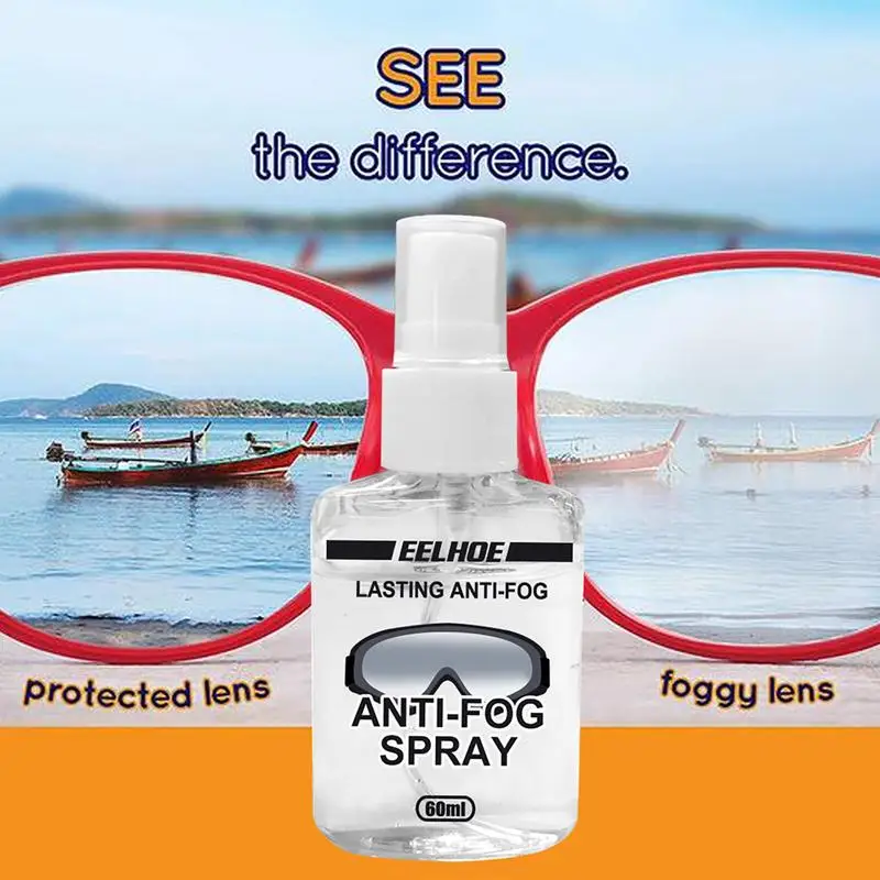 

Anti Fog Spectacle Lenses Anti-fog Agent Solid Non Fogging Liquid Spray Sprayer For Swim Pool Swimming Diving Goggles Glasses