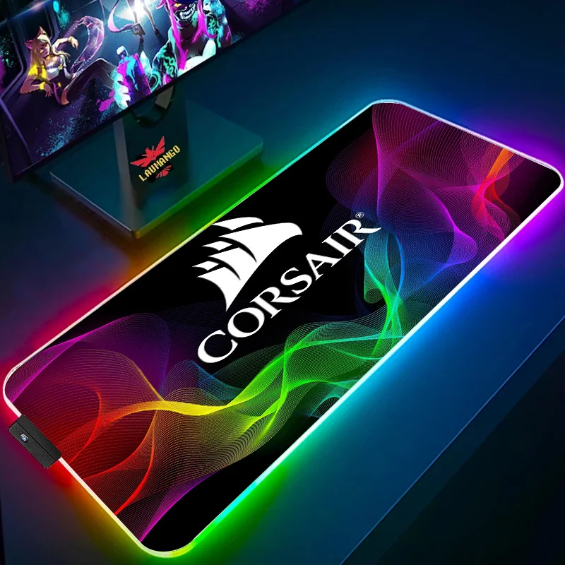 

Аксессуары для ПК, игровой коврик для мыши с клавиатурой Rgb, игровой коврик для мыши Corsair, Аниме Коврик для мыши Xl, игровой коврик, компьютерны...