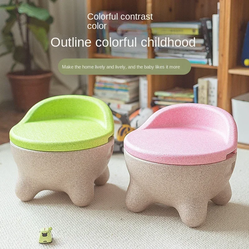 

Многофункциональный маленький круглый стул для детей: идеально подходит для хранения игрушек, купания и фитинга для обуви