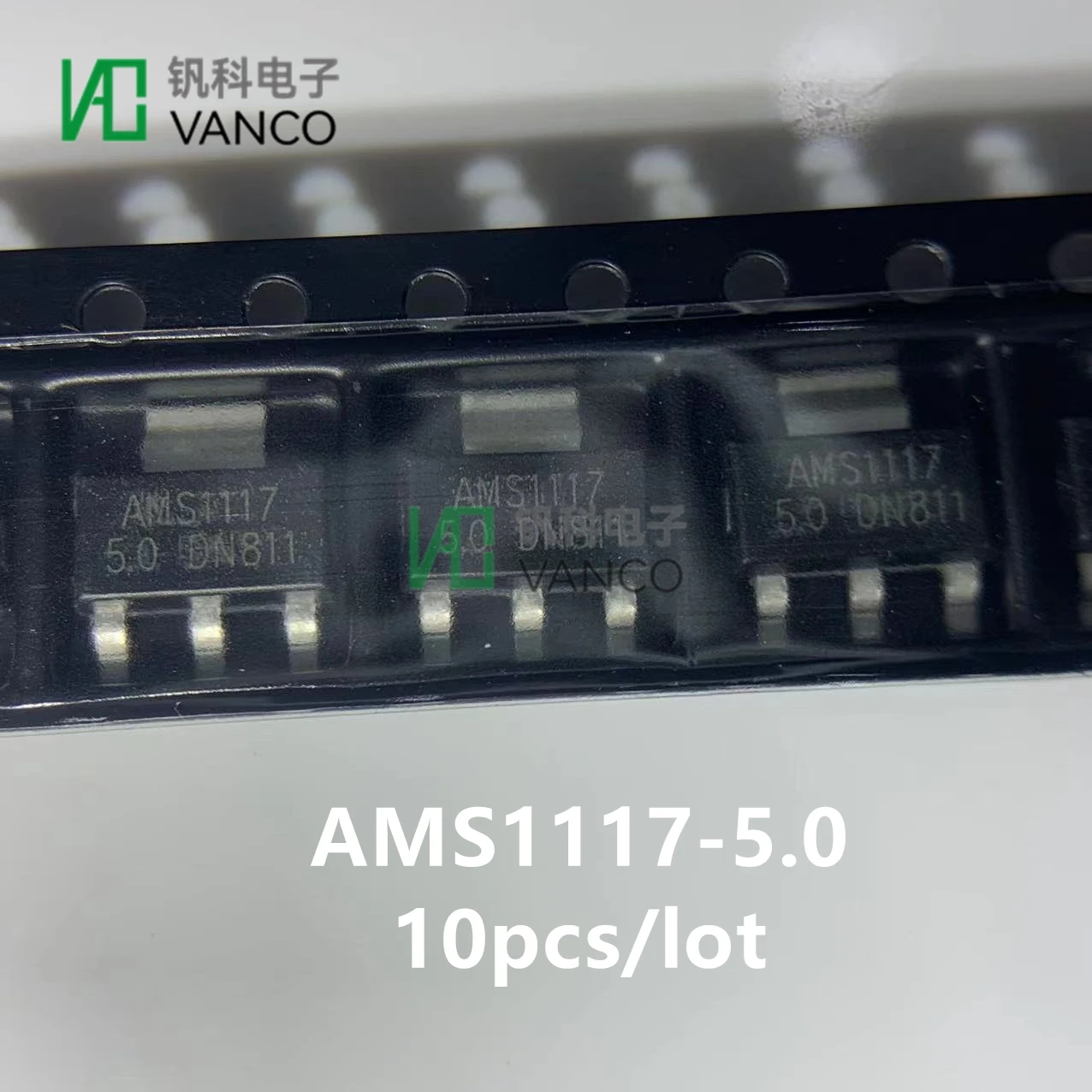 

10pcs/lot Transistor Kit AMS1117-5.0 SOT-223 In Sctock