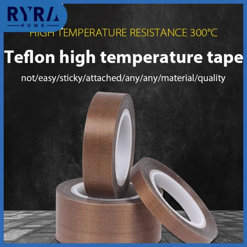 

High Temperature Resistance Polytetrafluoroethylene Tape 300 Degree Adhesive Tape Heat Insulation Sealing Machine Self-adhesive