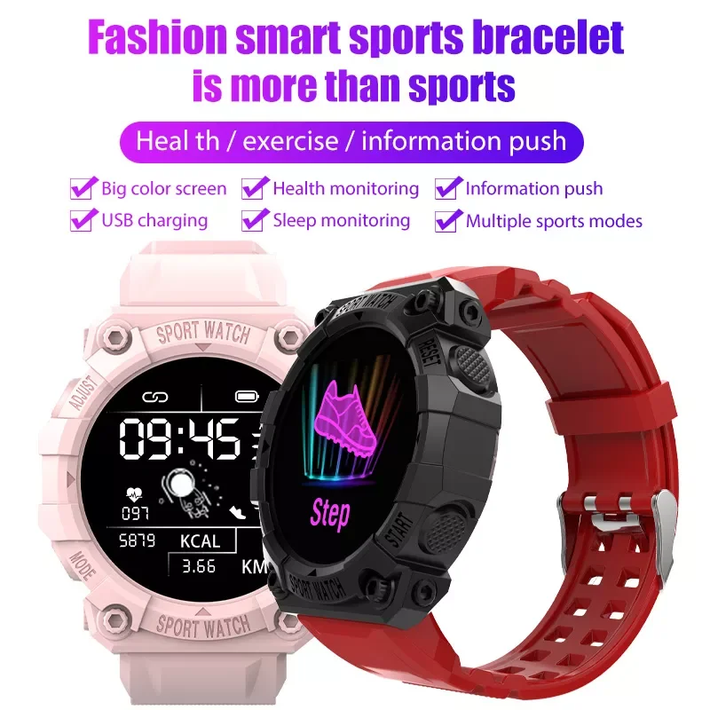 

Smart Watches Men Women Heart Rate Health Monitoring Clock Waterproof Sports Multifunctional Smart Watch Male