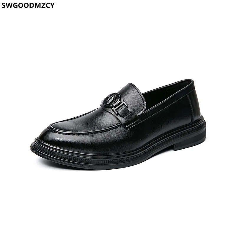 

Formal Slip on Shoes Men Loafers Party Shoes for Men 2022 Platform Men Fashion Dress Shoes Zapatos Hombre Vestir Sapatos Homem