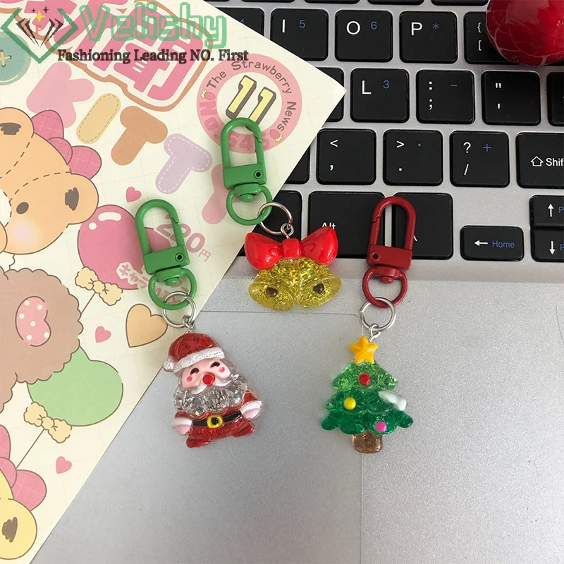 Рождественский подарок милый рождественский брелок с героями мультфильмов