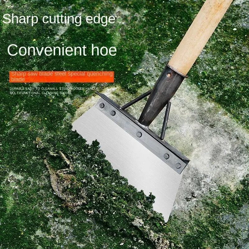 

Multi-Use Cleaning Shovel Head Pig Farm Chicken Coop Manure Shovel Stainless Steel Weeding Garden Hand Shovel 20/23/25/27/30Cm