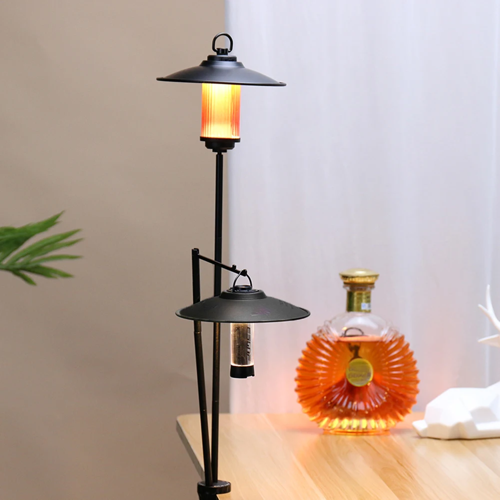 

Swante Camping Lampshade Vintage Camping Lantern Cover Iron Outdoor Equipment Lighthouse Accessories for Goal Zero 38 KT Lights