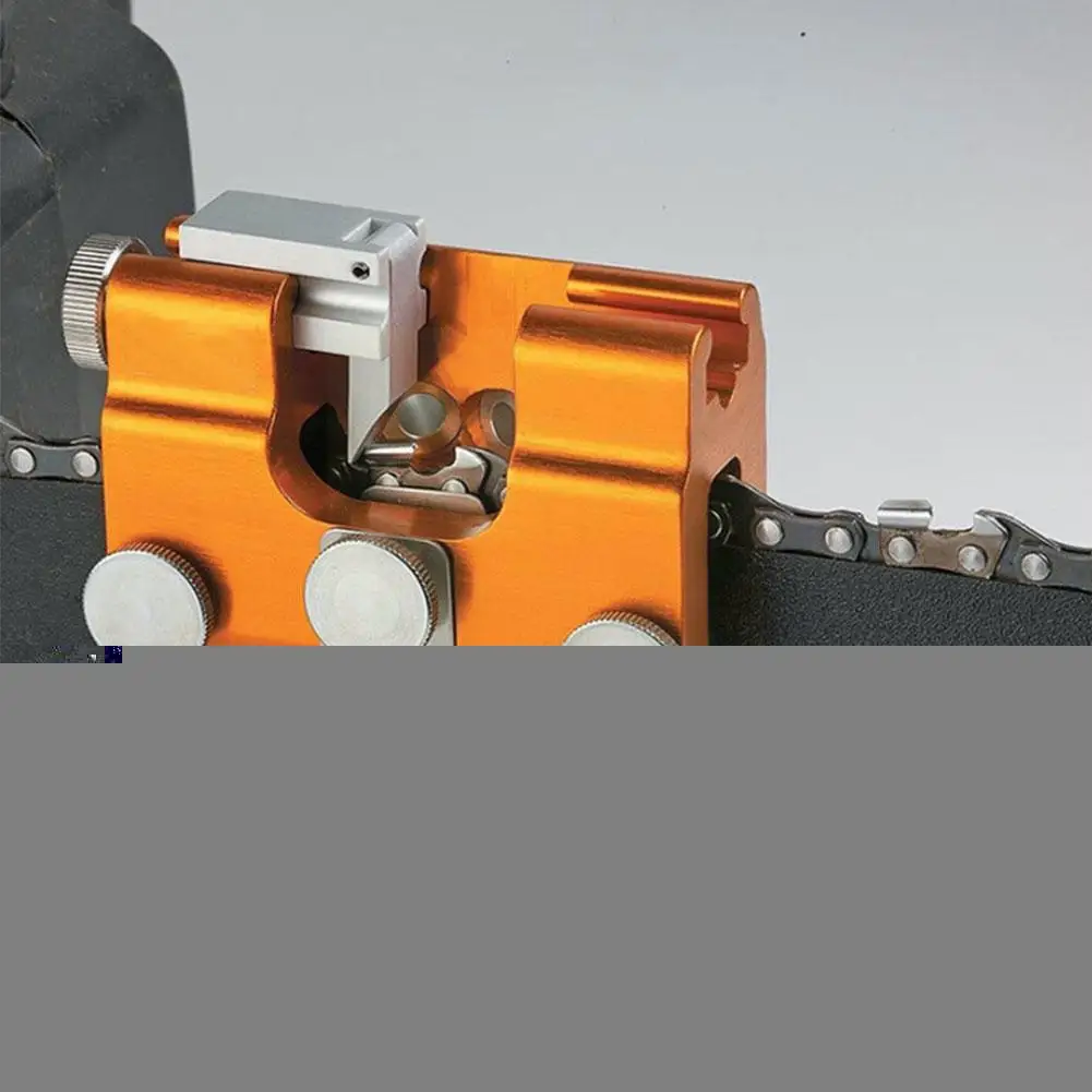

Portable Hand Chain Grinder Easy To Use Chainsaw Sharpening Suitable For Household Tools Red Yellow Color Q0F5