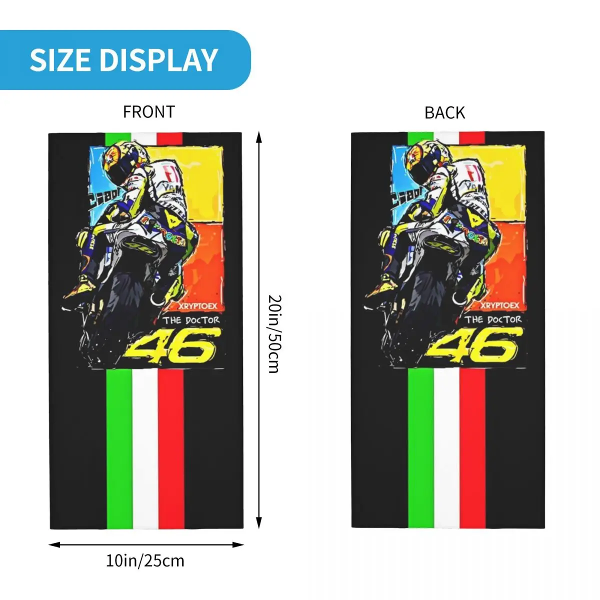 Фото 46 Motorcycle Racing Balaclava Rossied Outdoor Sports Face Cover Mask Women Fashion Punk Sun Protection Bicycle Mask №5