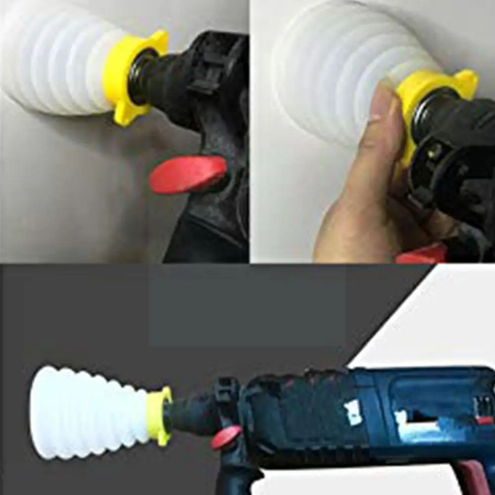 

Silicone Impact Drill Vacuum Cleaner Electric Drill Ash Household Connection Electric Dustproof Tools Accessories Bowl Isol A8t6