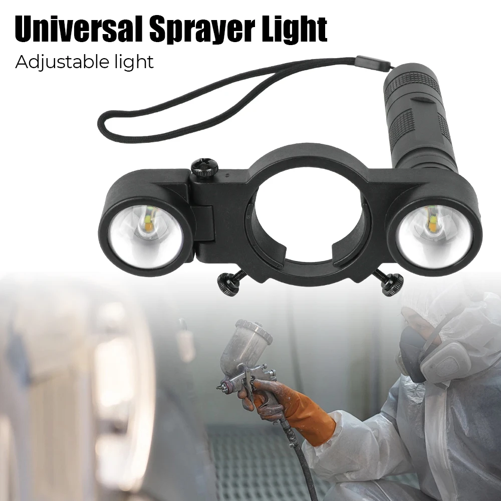 

Airbrush Lighting Spraying Machine Light Universal Spray Light Adjustable Rechargeable Fill-in Light for Sprayer Tool