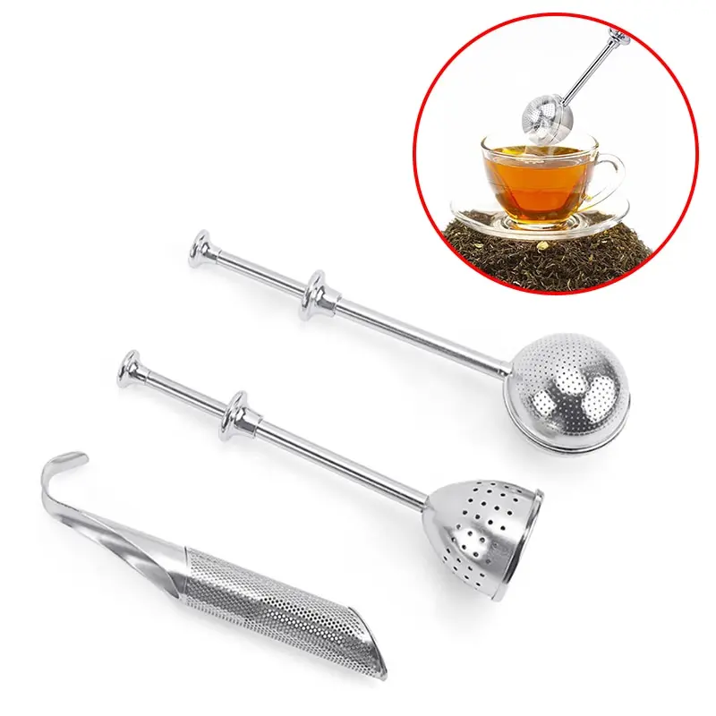 Strainer Tea Infuser Reusable Metal Tea Bag Filter Loose Leaf Green Tea Strainer For Mug Teapot Teaware
