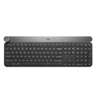 Беспроводная клавиатура Logitech Craft, 108 клавиш, умное управление, ручка подключения, переключатель подключения нескольких устройств, темно-серый