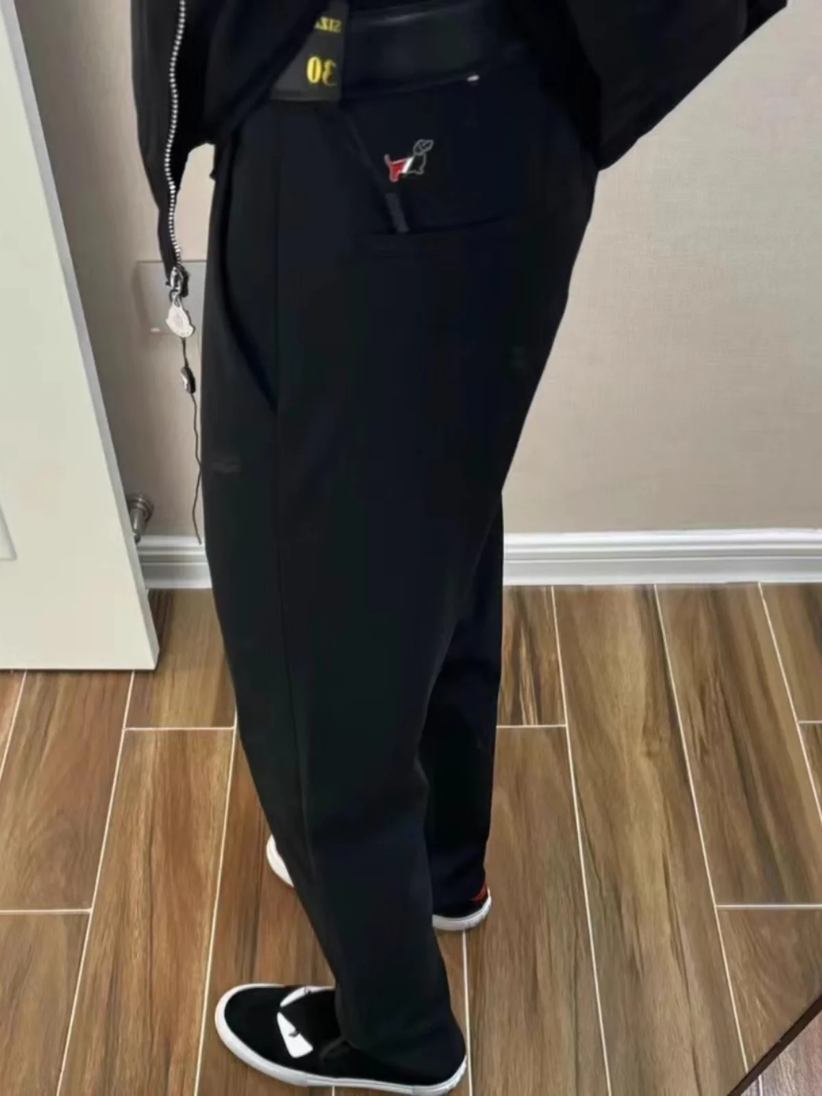 Осенние новые брюки с вышивкой для костюма щенка такая же модель что и онлайн