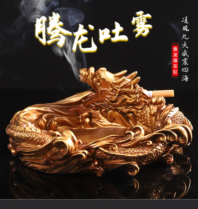 

Creative Ashtray High-End Generous and Personalized Trendy Home Living Room Office Light Luxury Ins Decoration