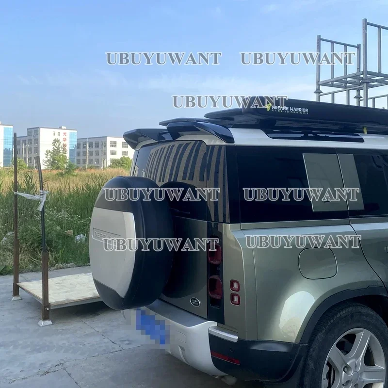 Новый дизайн черный задний спойлер из АБС-пластика крыло для Land Rover Defender 2020 2021 2022