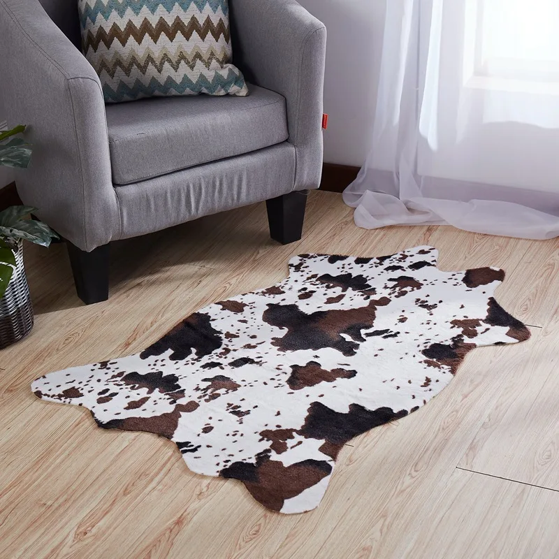 2022 Creative Zebra/Cow 3D Printed Carpets For Living Room Anti-slip Cute Animal Throw Rugs Floor Mats  Area Rug
