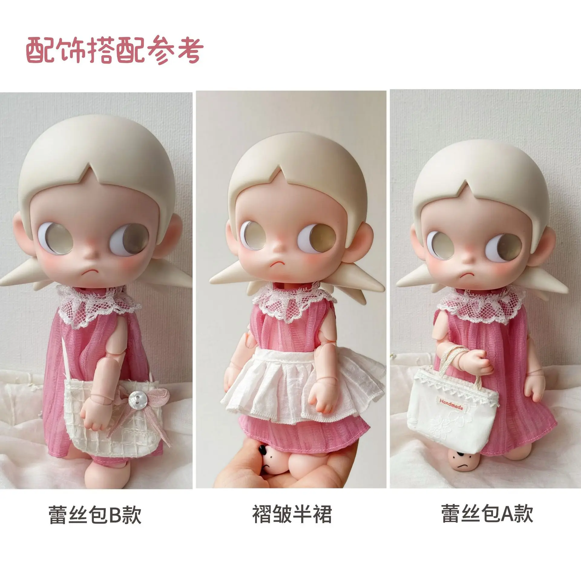 Фото Для кукол Zsiga 1/6 BJD Blythe: пляжное платье, сумка, аксессуары, летний наряд для куклы в стиле отпуска №5