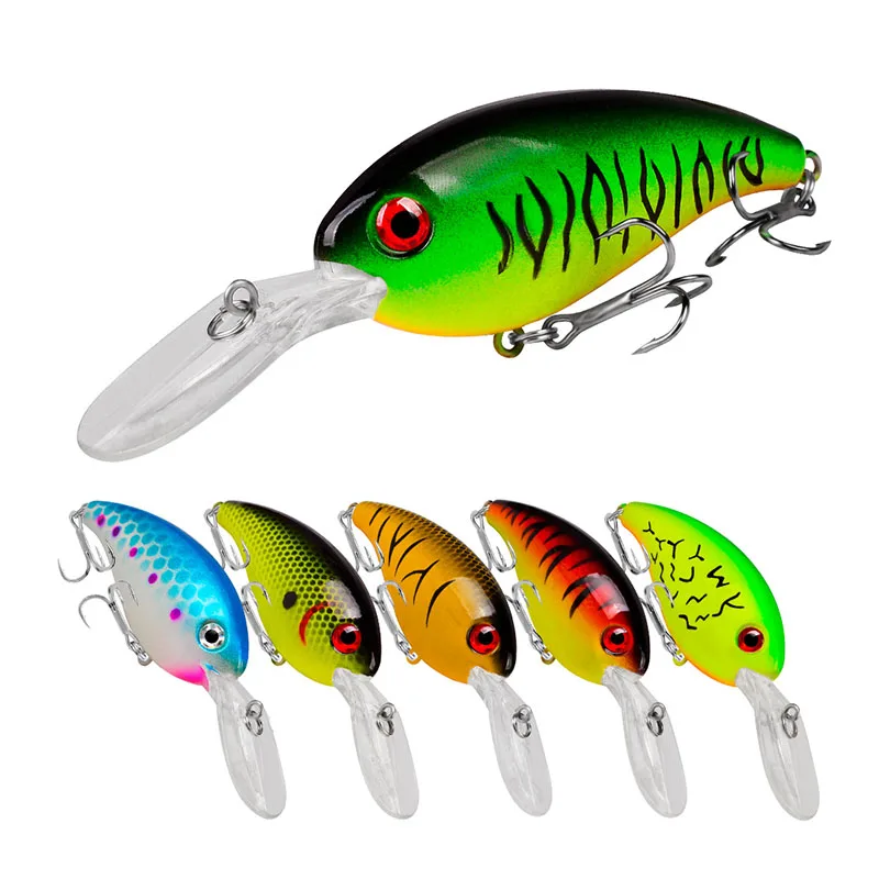 

Floating Fishing Lures Shallow Swimbait Crankbait Fishing Hard Baits for Bass Trout Freshwater and Saltwater