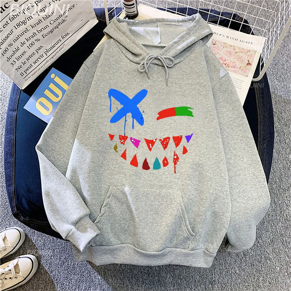

Spring Gorillaz Funny Printed Hoodies Women/Men Harajuku Aesthetic Tops Casual 2022 Winter Anime Streetwear Fleece Pullover