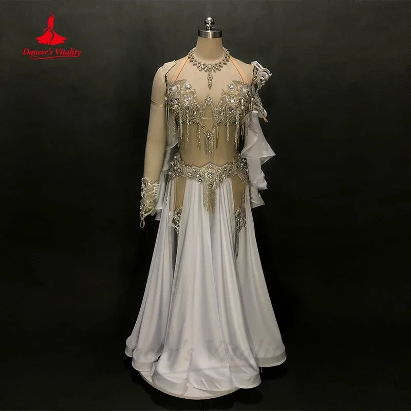 Женский комплект для танца живота бюстгальтер старшеклассников длинная юбка с