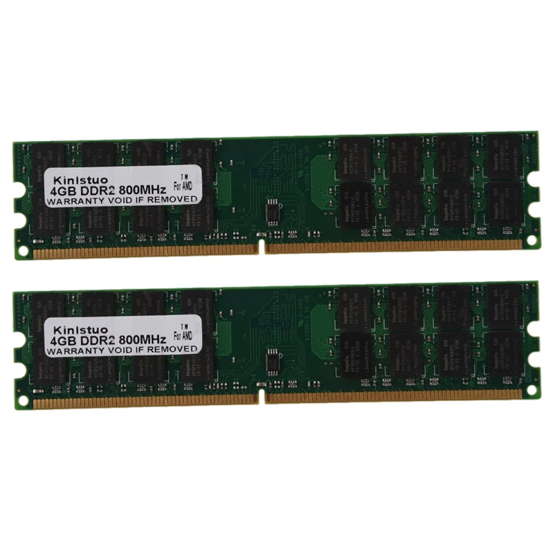 

HOT-16GB 4X4GB DDR2-800MHz PC2-6400 240PIN DIMM for AMD CPU Motherboard Memory