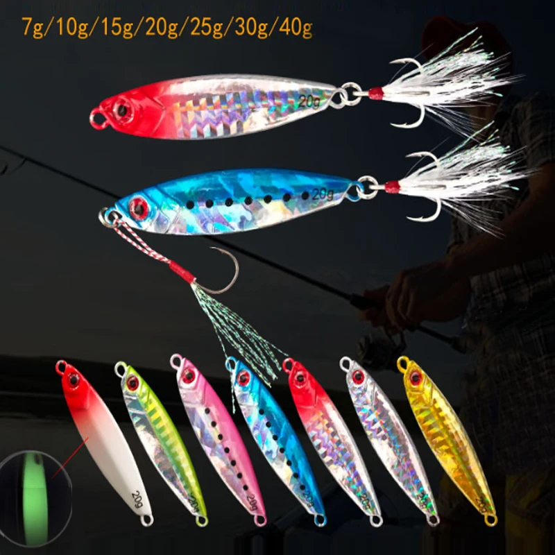 Джиг-приманка TAKEDO HG01 металлическая приманка для окуня тунца 7 г 10 15 20 25 30 40