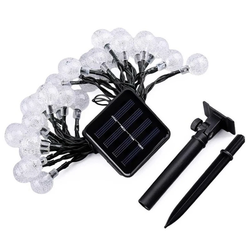 

Outdoor Solar Fairy Light Warm White Lighting LED Solar String Light Waterproof Light 7M 50 Light For Garden Decoration