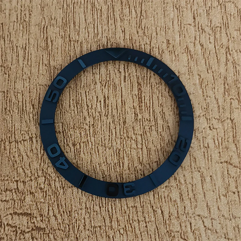 SUB Convex Number Watch Bezel Color Mulan Ceramic Bezel, Outer Diameter 38MM-Inner Diameter 30.5MM Watch Accessories Ring Mouth